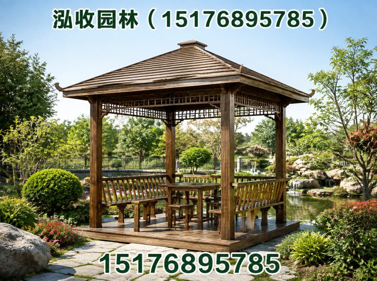 中山防腐木展示图